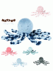 Nattou plüss játék 23cm Octopus