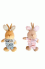 BabyBruin Plüss nyuszi harmónika zenélő 32cm 55043704